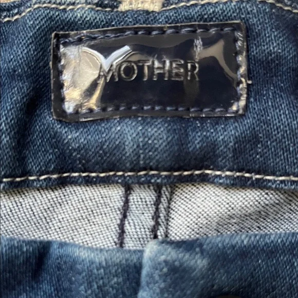 Mother High Waisted Looker Ankle - Stretchy Skinny Jeans (Size: 26) - Picture 6 of 12